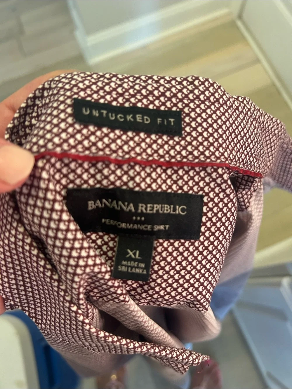 NWOT BANANA REPUBLIC button down dress shirt.